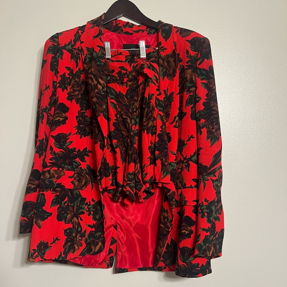 Blazer and short set